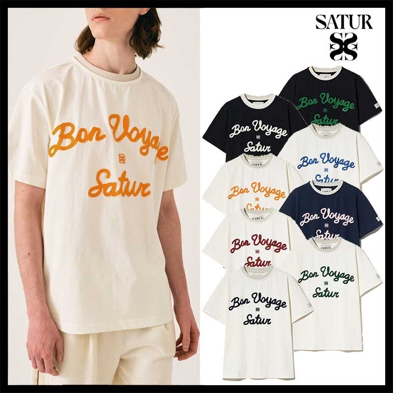 ★関税/送料込★Satur★Satur Logo Voyage T-Shirts