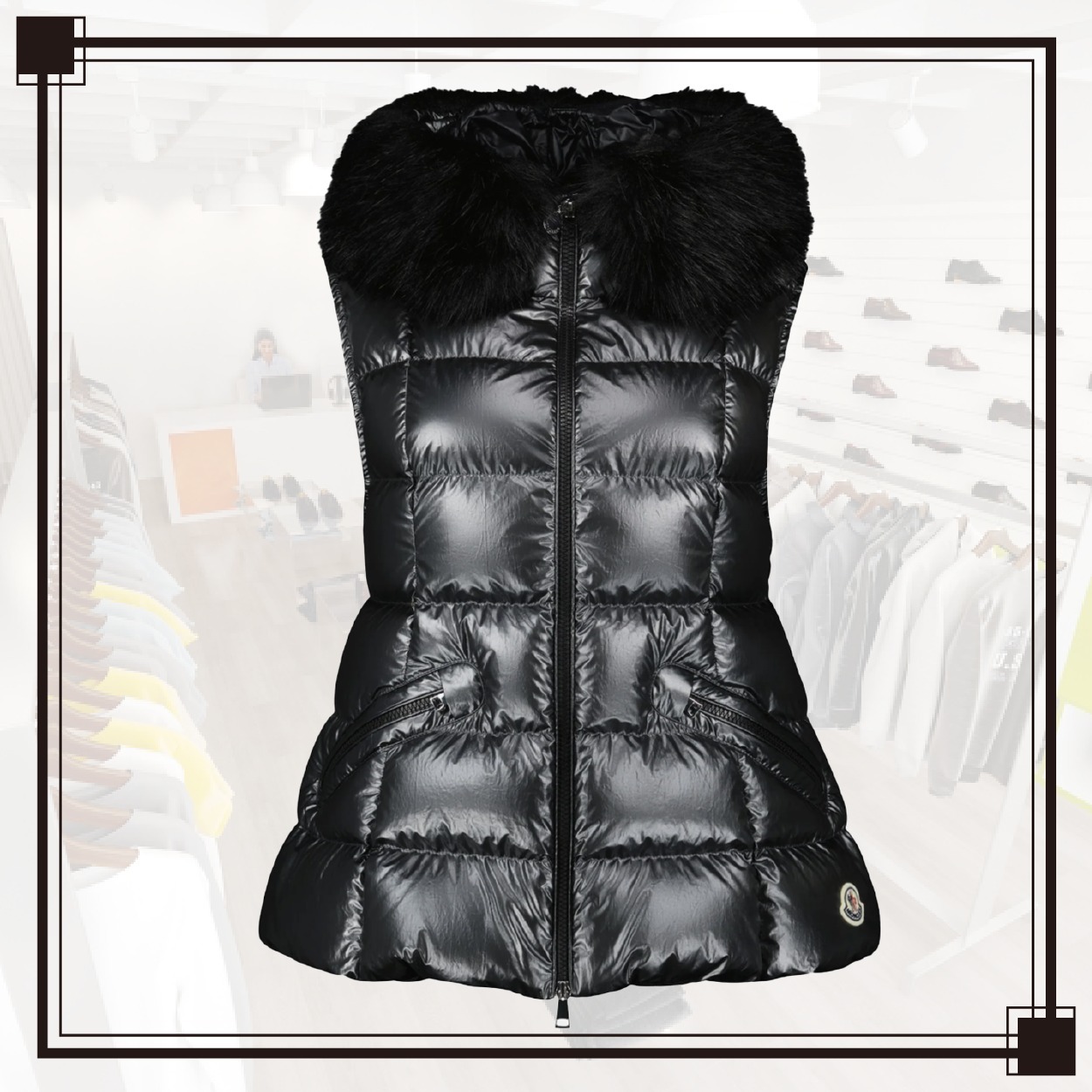 MONCLER(モンクレール) アンス ノースリーブ ダウンジャケット