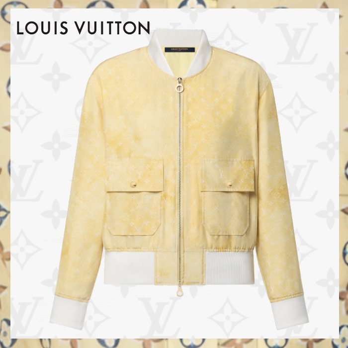Louis Vuitton《モノグラム ボンバージャケット》黄色 DHL 直営