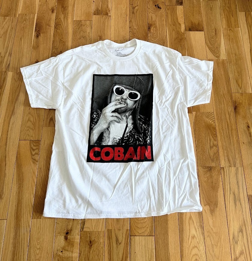 レア★カートコヴァーン NIRVANA ニルヴァーナ バンドTシャツ