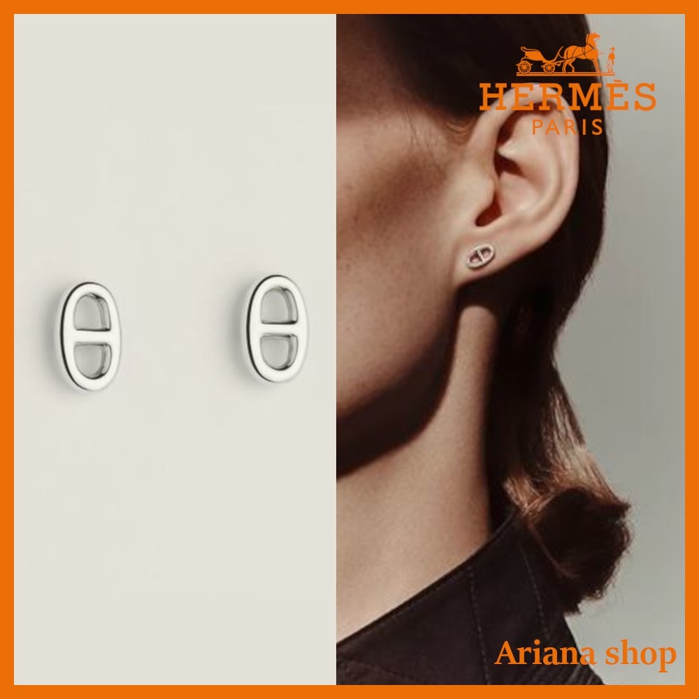 【綺麗♪】HERMES 《ファランドール》 TPM ピアス