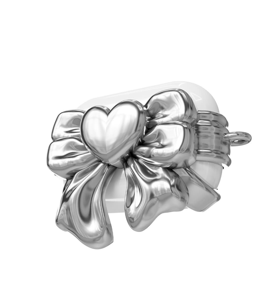 韓国ANDAASH アンダッシュ】Airpods BOW 01 SILVER
