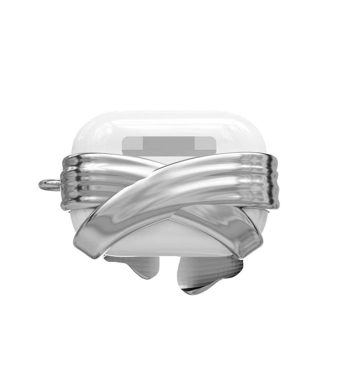 韓国ANDAASH アンダッシュ】Airpods BOW 01 SILVER