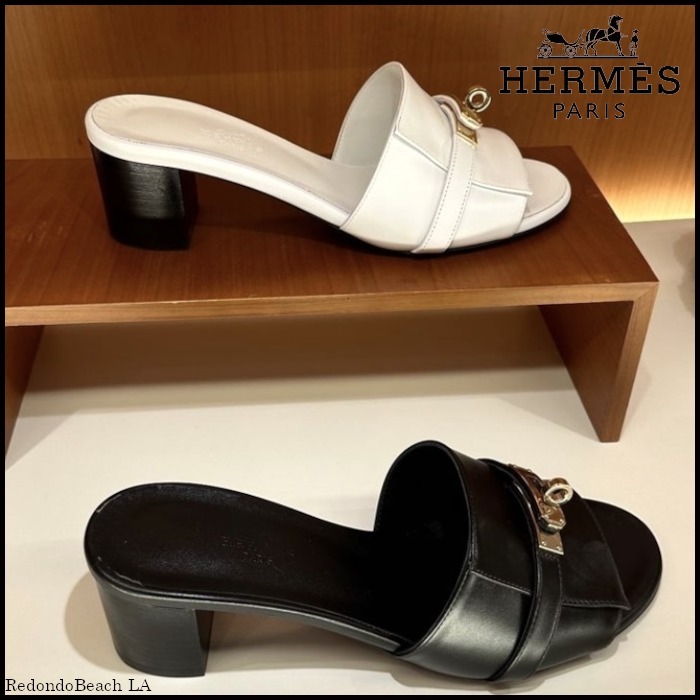 【気品溢れる足元を演出】HERMES★《ジジ》 50 サンダル