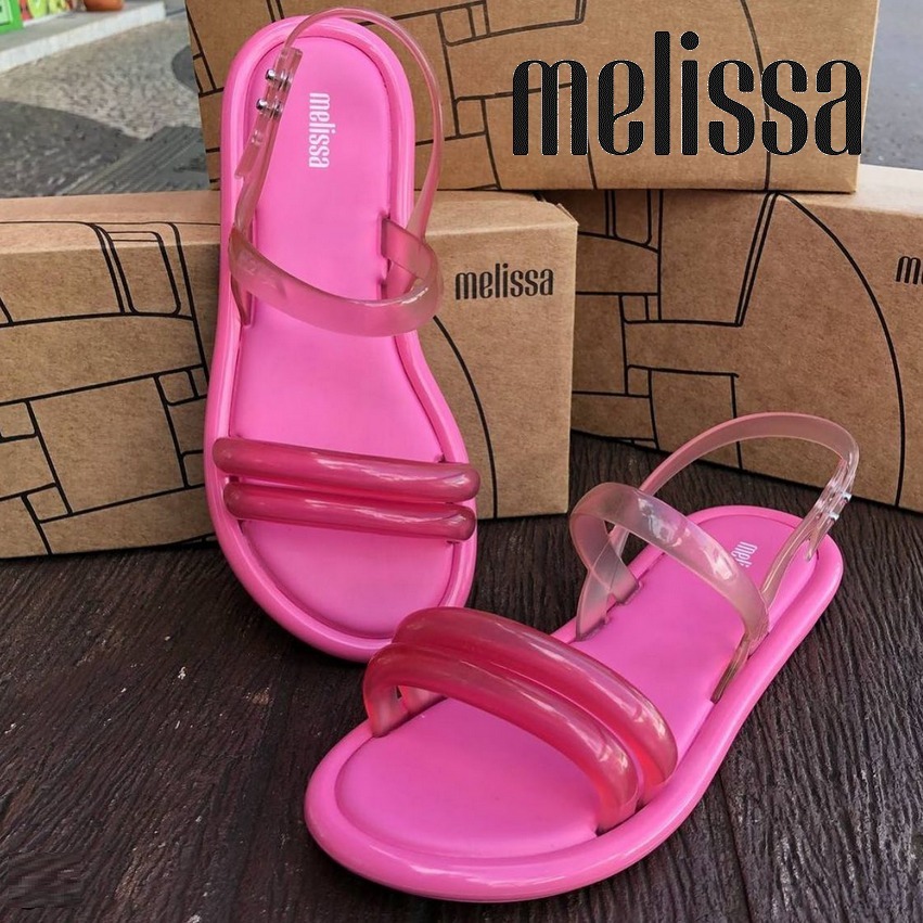 特別sale◆Melissa追跡付/送料込 雨の日対策 バブルストラップ