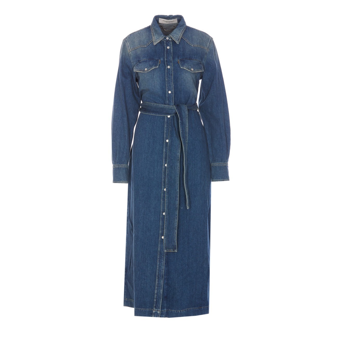 ワンピース GOLDEN GOOSE CHEMISIER DENIM DRESS