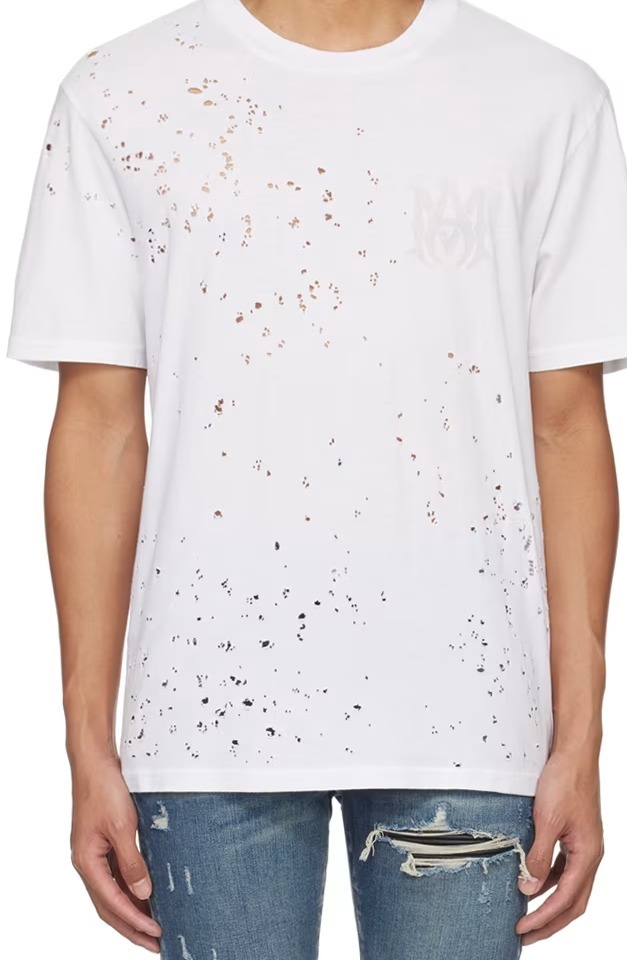 ☆関税送料込み☆AMIRI ダメージ加工Tシャツ☆