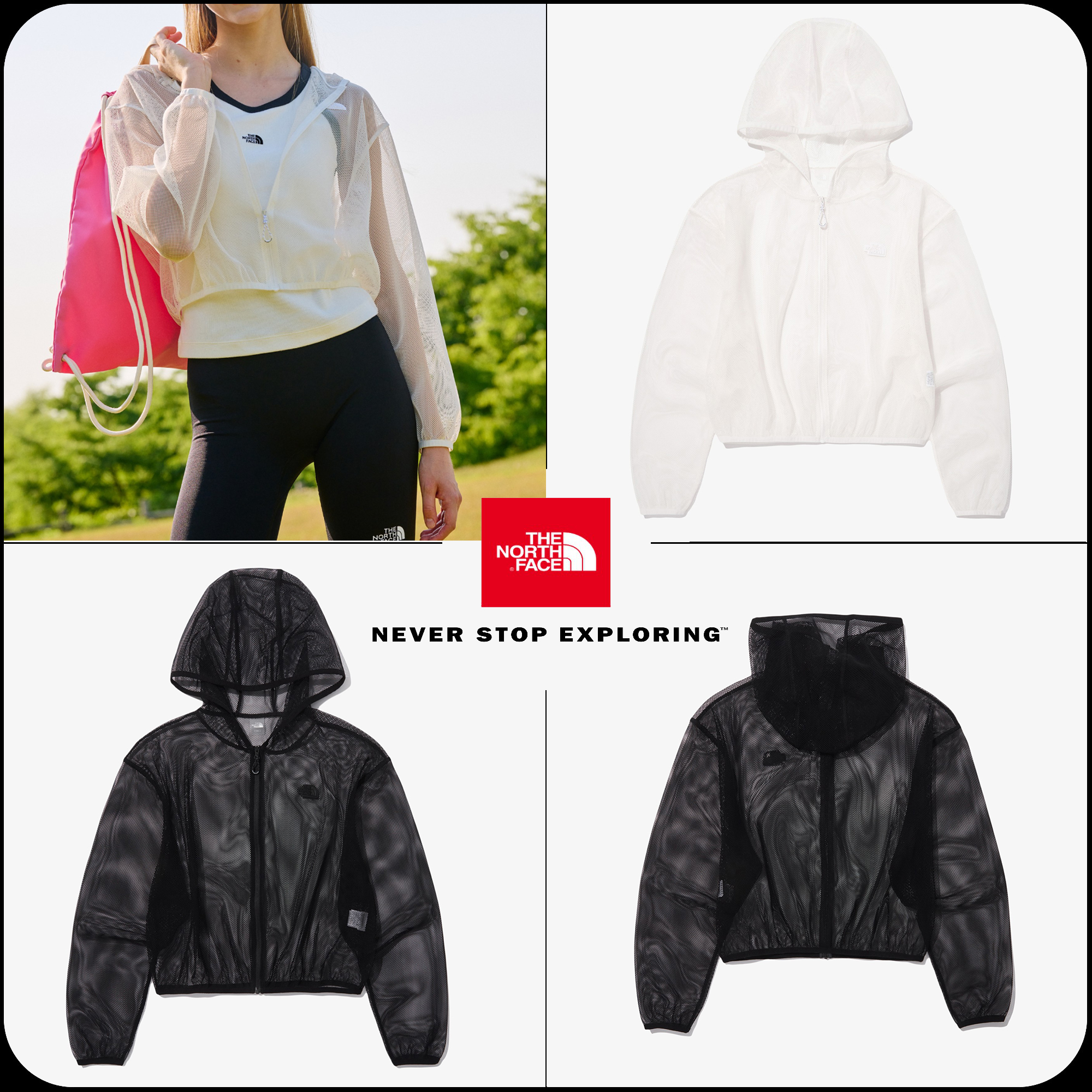 [THE NORTH FACE]★24SS★ W’S AIR MOTION MESH JACKET