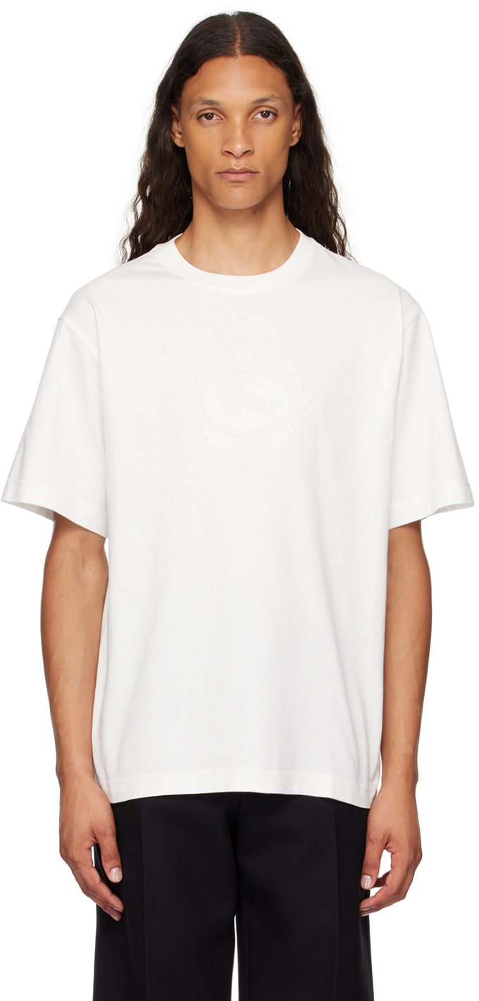 【関税込み】Burberry オフホワイト EKD Tシャツ