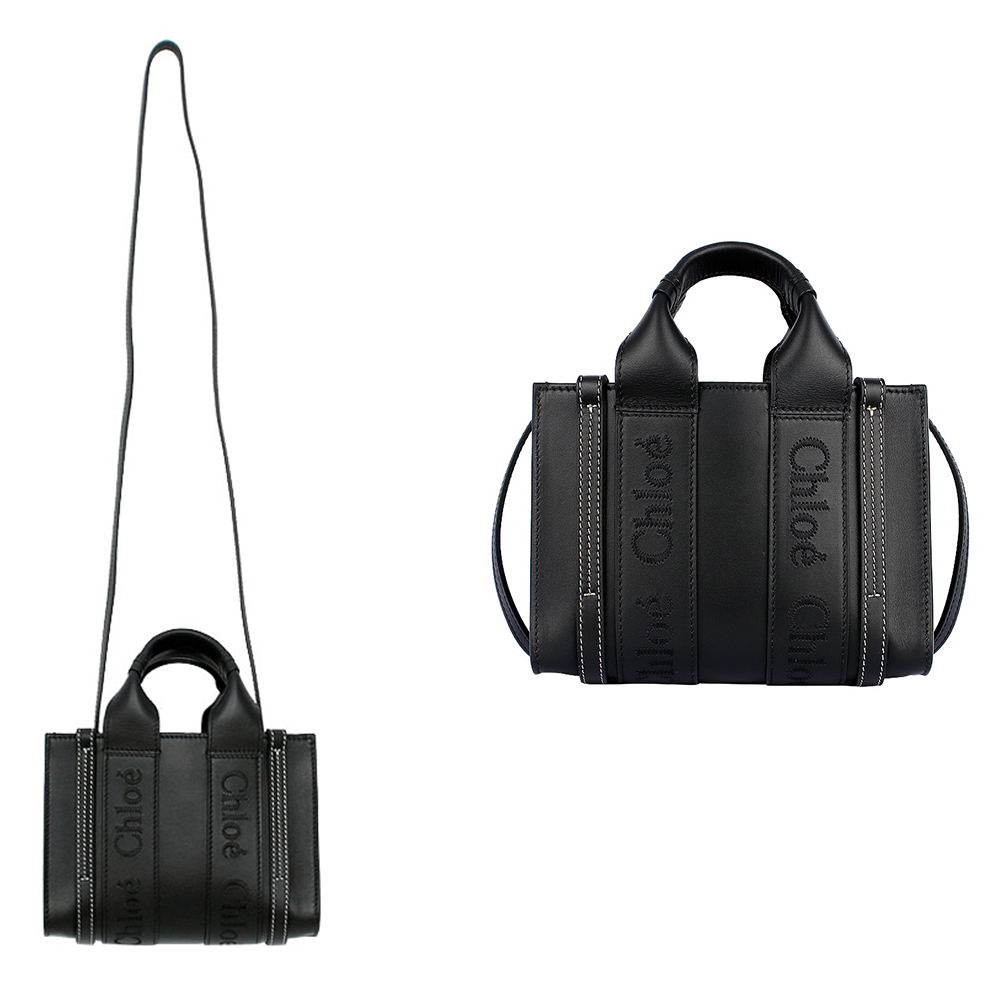 Chloe クロエ WOODYミニトートバッグ