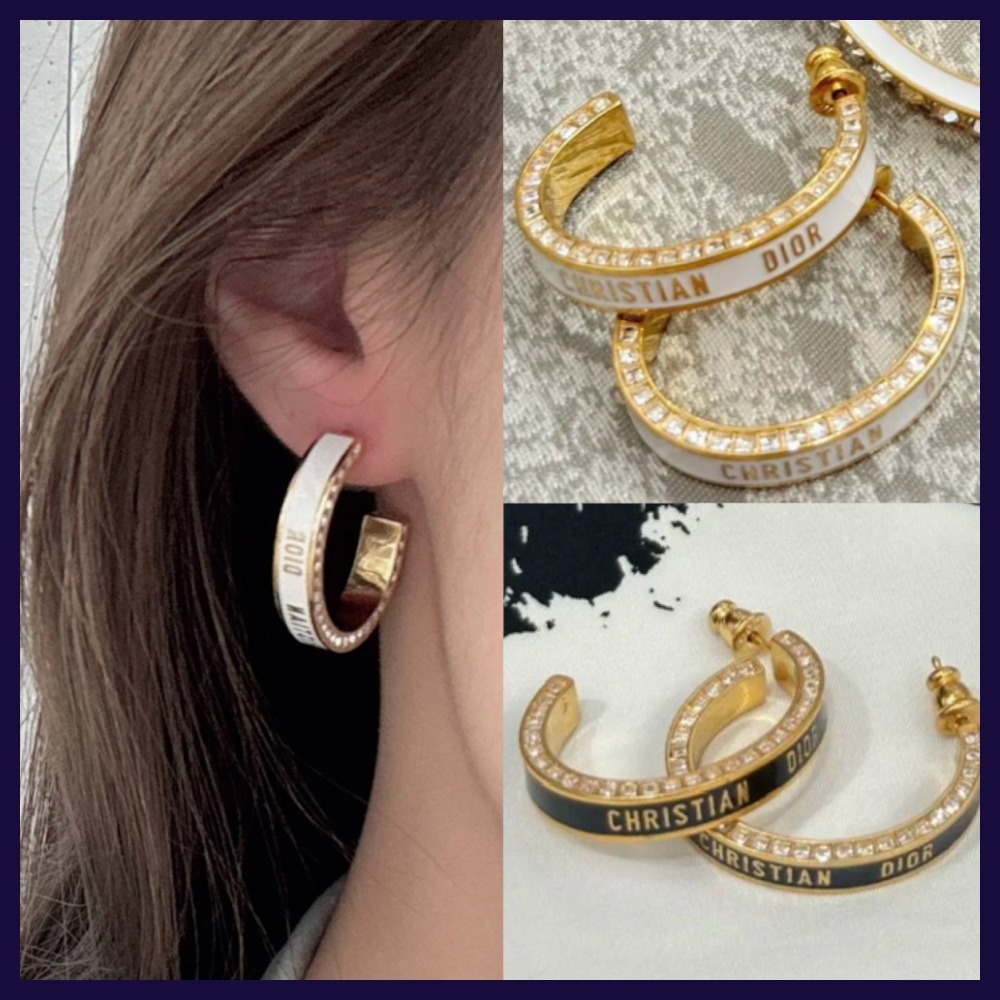 【どこから見てもかわいい♡】Dior ピアス