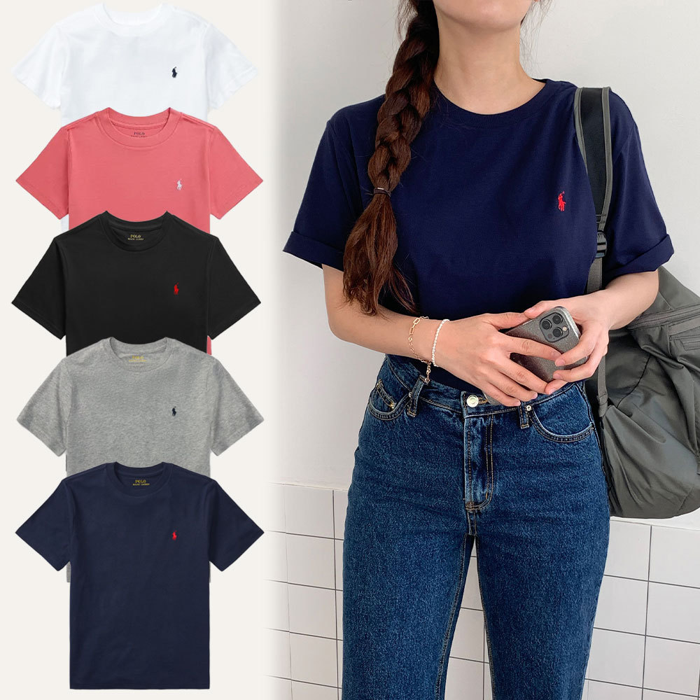 即発★【ラルフローレン】【大人もOK】基本半袖Tシャツ