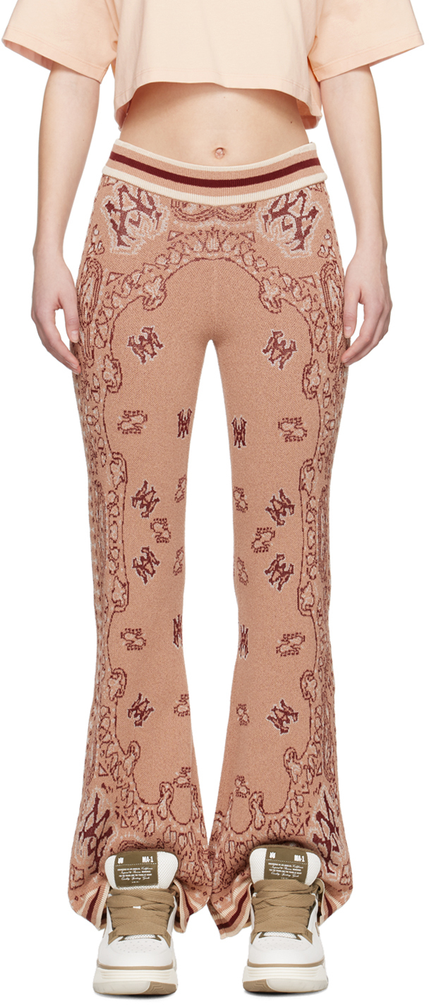 【関税込み】AMIRI ピンク Bandana ラウンジパンツ