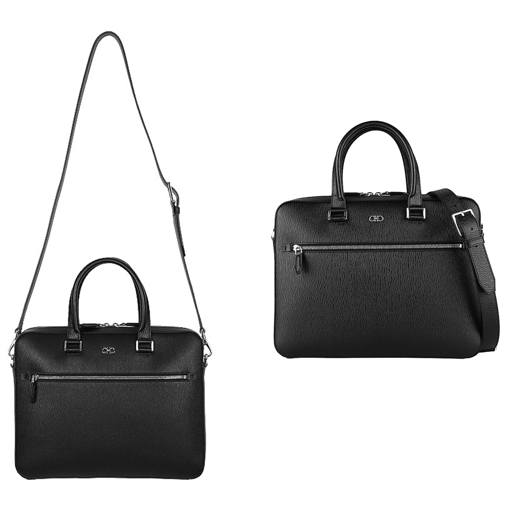 Salvatore Ferragamo ガンチーニ ビジネスバッグ