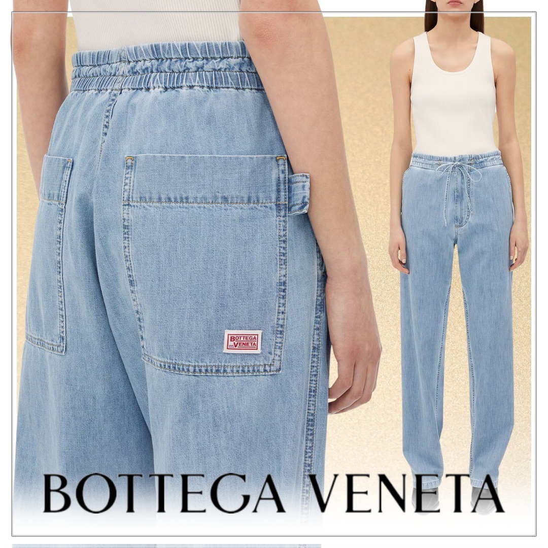 【sweet掲載】BOTTEGA VENETA◆ライトウォッシュ デニムパンツ