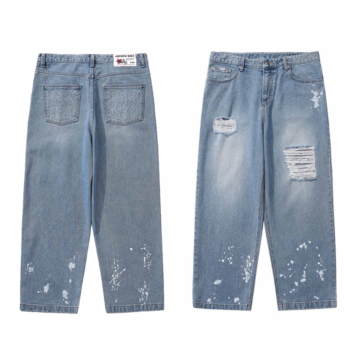 デニム・ジーパン ARCHIVE BOLD WIND AND SEA DENIM PANTS 4FK1268