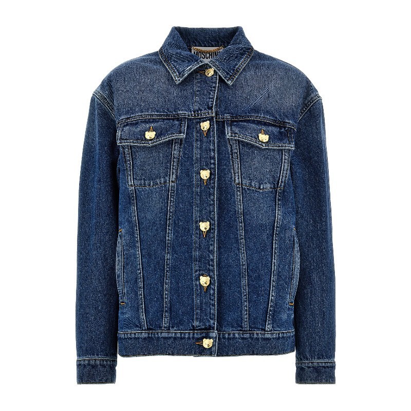 ジャケット Moschino FW24 'Teddy' button jacket (A05025522 0295)