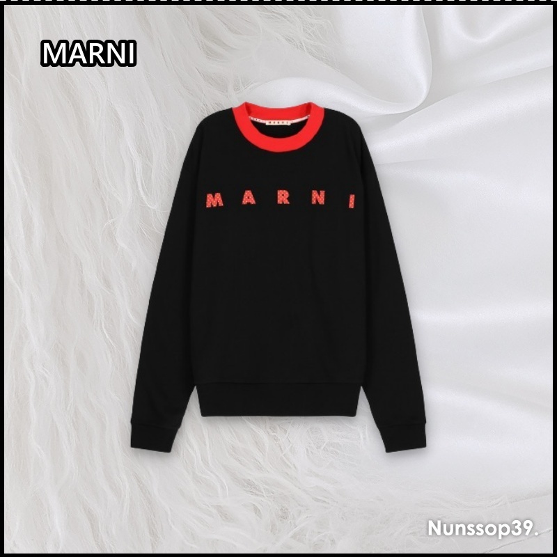 《MARNI》 CREWNECK SWEATSHIRT
