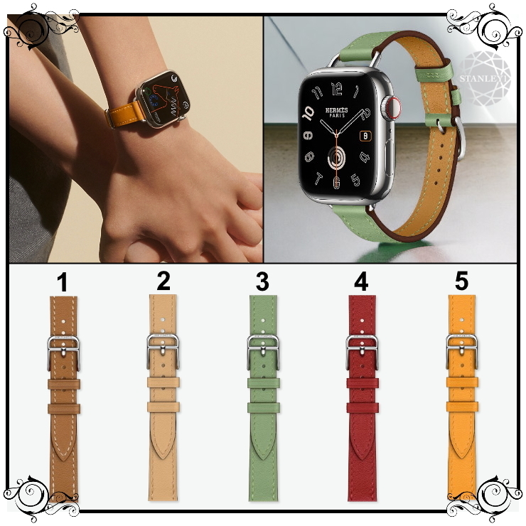 【HERMES】Apple Watch バンド Single Tour 41 mm Attelage
