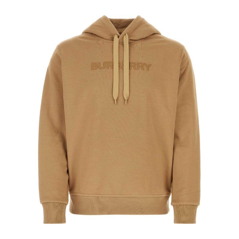 パーカー・フーディ Burberry FW25 Biscuit cotton sweatshirt (8083393 A1420)