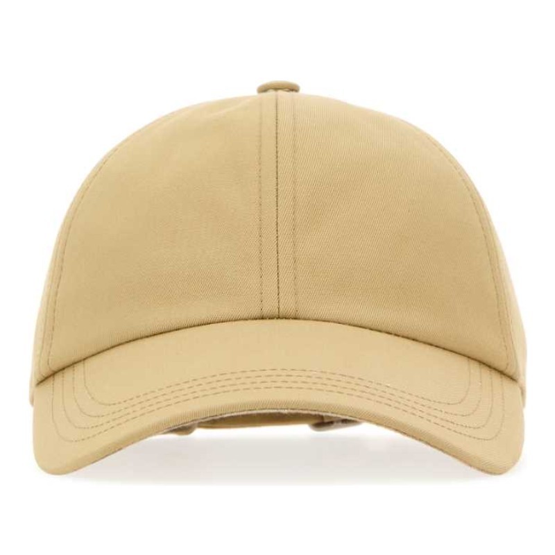 キャップ Burberry Beige polyester blend baseball cap