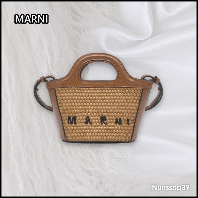 《MARNI》 マイクロトロピカリアトートバッグ