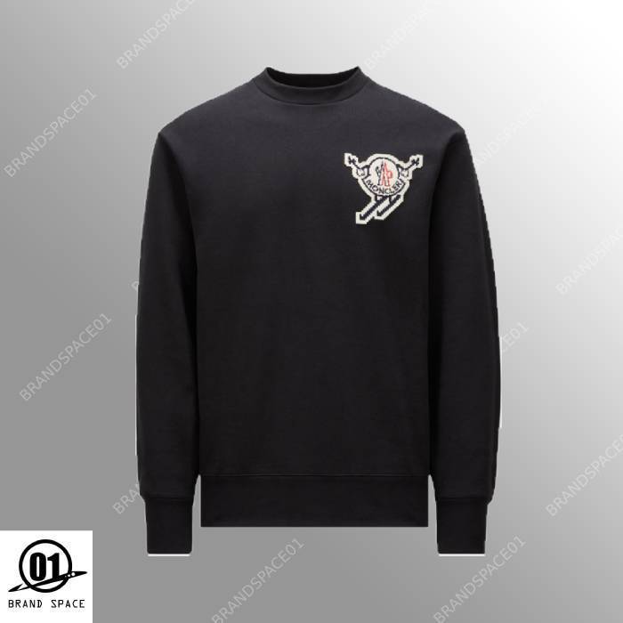 MONCLER 24-25AW スキーパッチ スウェットシャツ MONCLER 24-25AW スキーパッチ スウェットシャツ (MONCLER