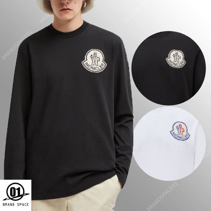 MONCLER 24-25AW ロゴ 長袖 Tシャツ