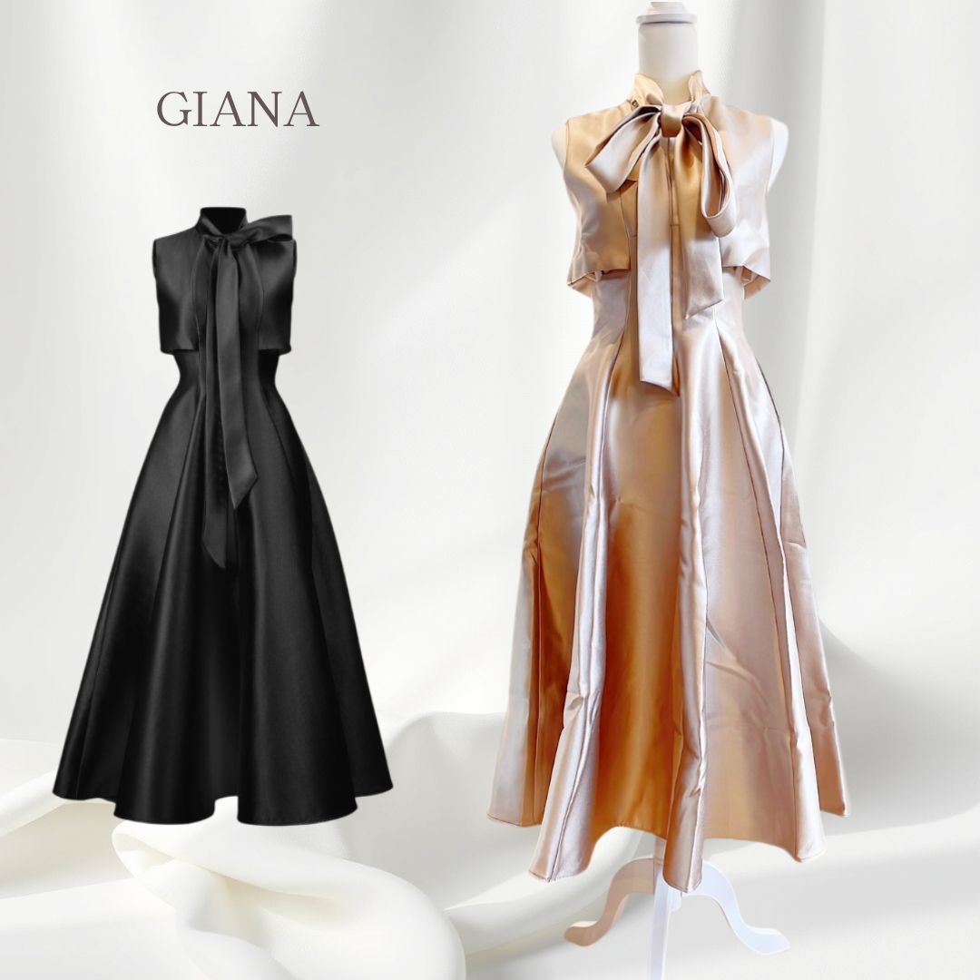 【GIANA】サマセット ミディドレス