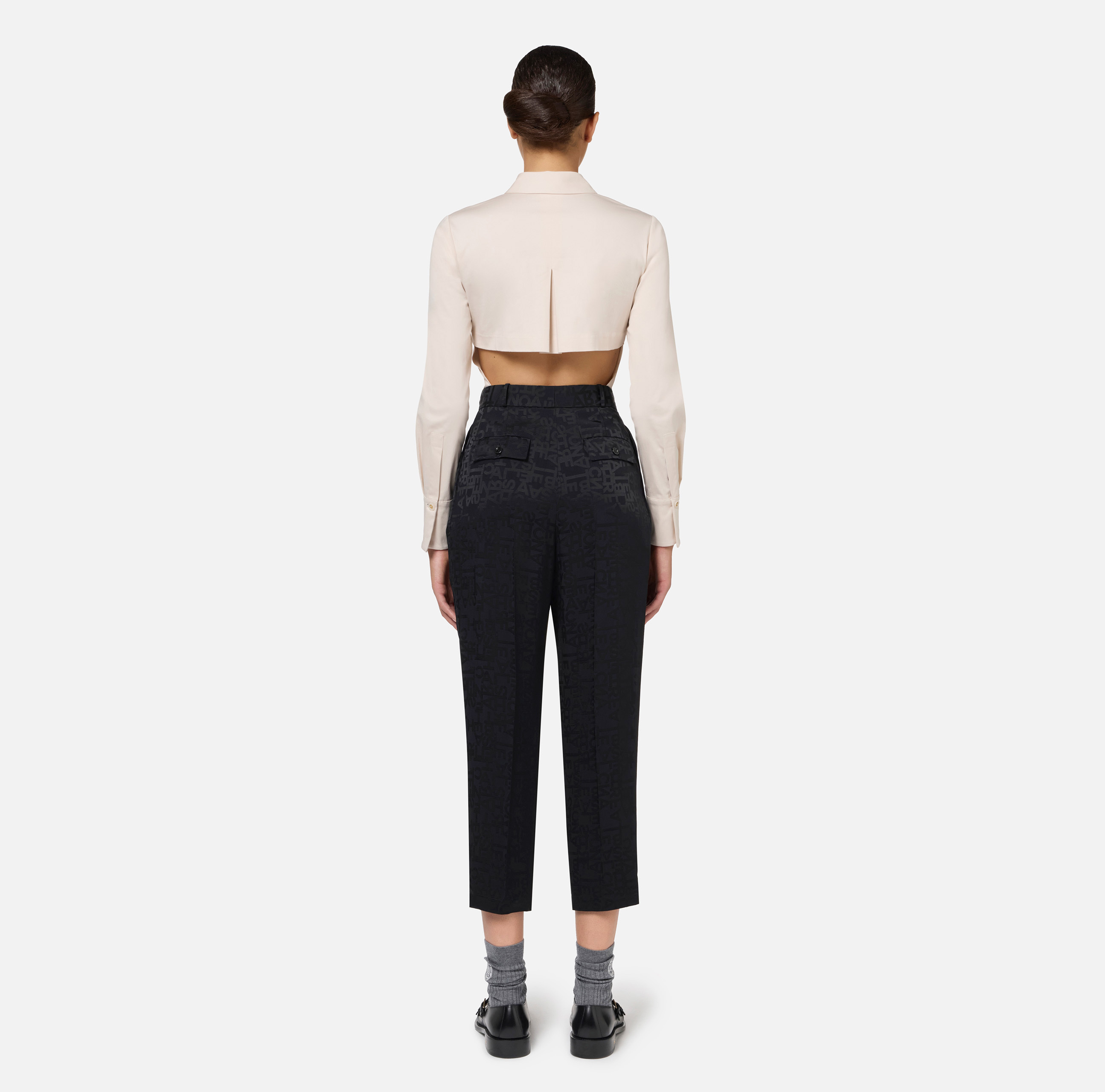 《洗練された逸品》【ELISABETTA FRANCHI】ストレートパンツ