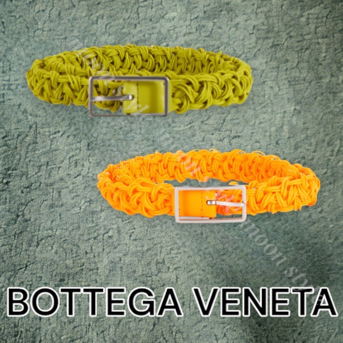 BOTTEGA VENETA☆イントレチャート レザー ベルト