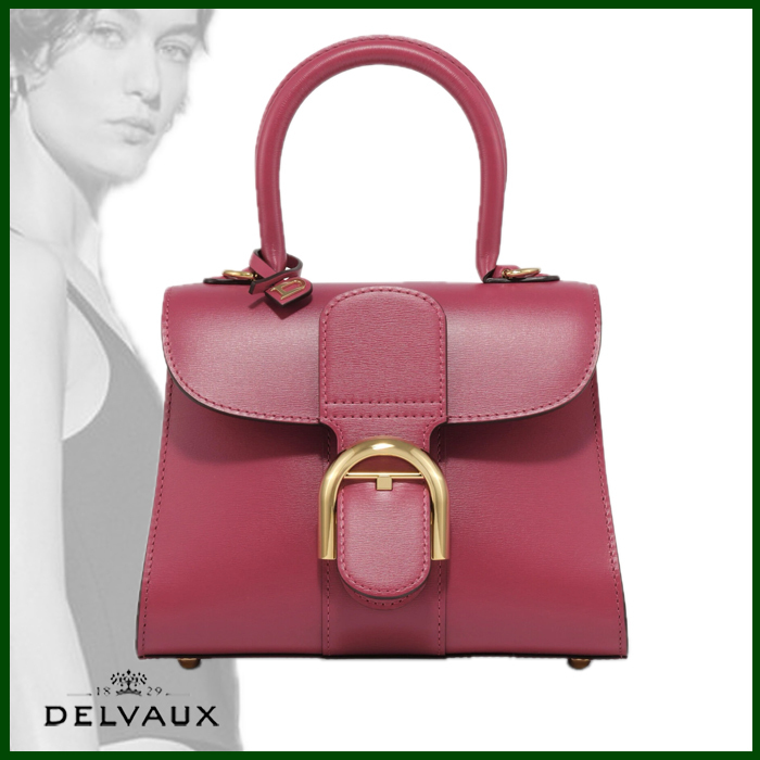 DELVAUX 王室御用達《Brillant Mini》Box Calf ジャズ DHL 直営