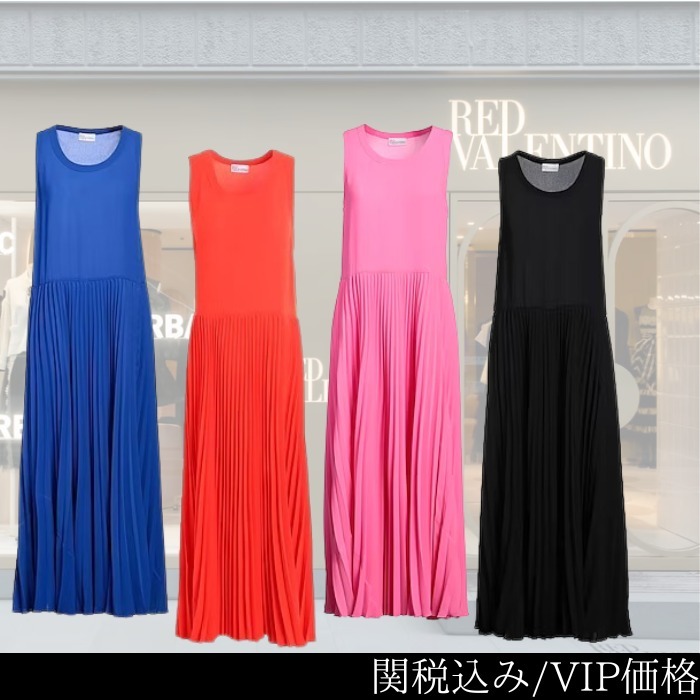 関税込★VIP価格【RED VALENTINO】プリーツドレス