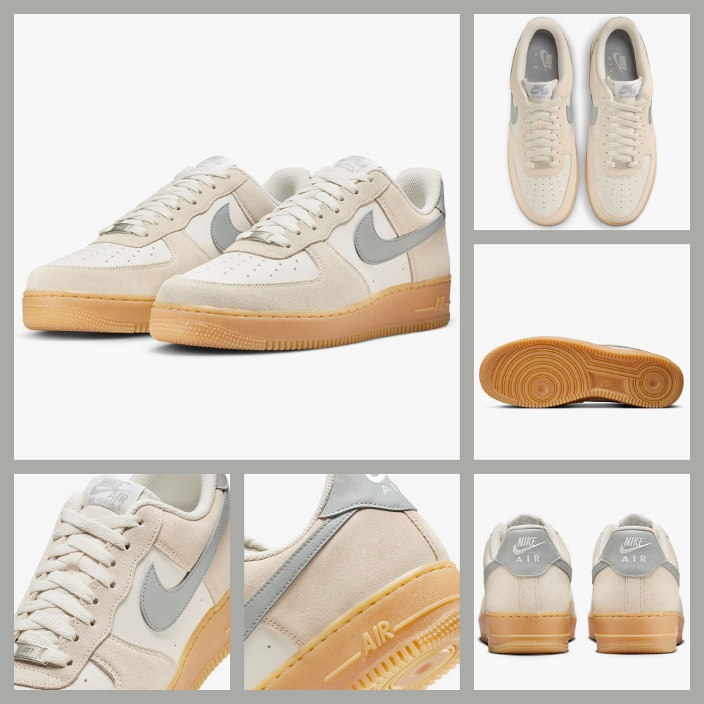 【NIKE】◆MENS◆AIR FORCE 1 '07 LV8 GREY◆手頃な価格◆