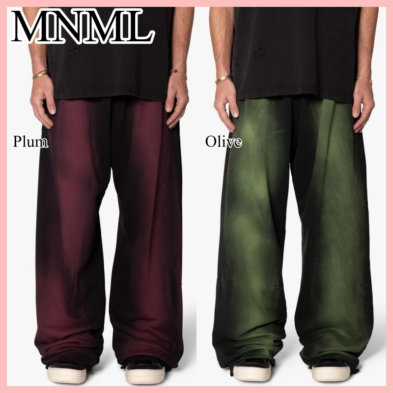MNML SPRAYED ウルトラバギー スウェットパンツ 2色 送料込み