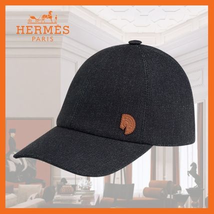 デイリー使いもおすすめ♪【HERMES】ユニセックス キャップ HERMES】エルメス デイビス エミール エルメス キャップ (HERMES