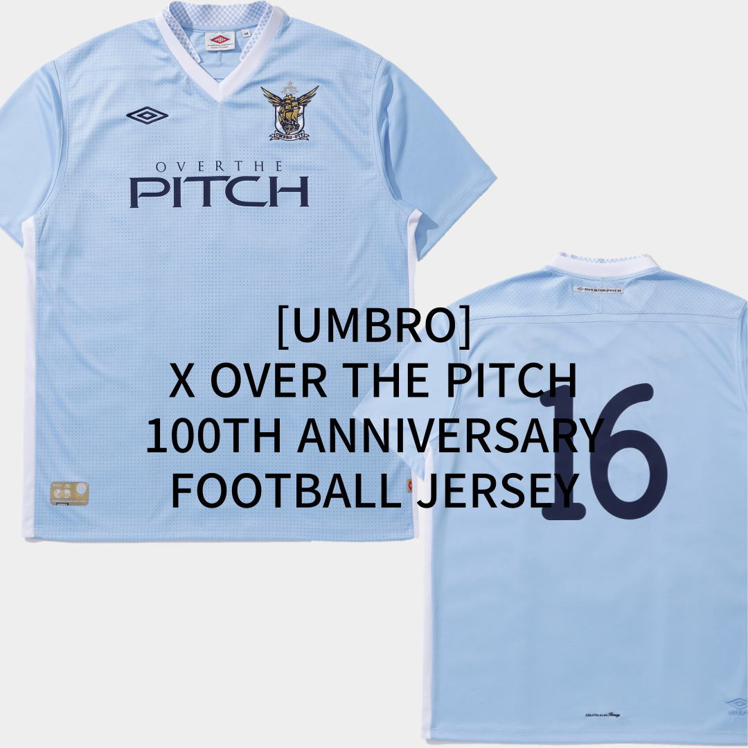 UMBRO] X OVER THE PITCH 100TH ANNIVERSARY FOOTBALL JERSEY