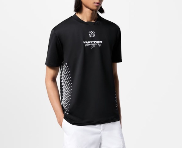 【さらりと羽織る上質感♪】Louis Vuitton Tシャツ 半袖 さらっと着れる】LOUIS VUITTON☆パフォーマンス Tシャツ