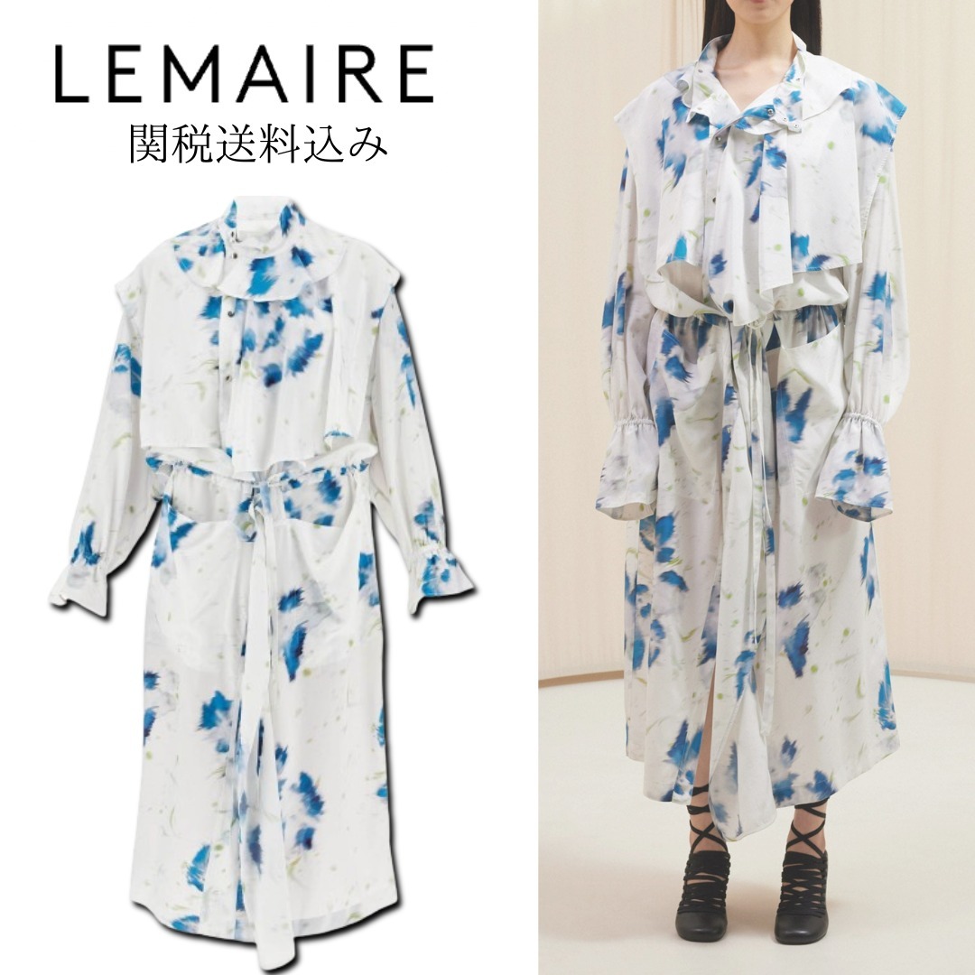 【LEMAIRE】プリントダスタードレス【関税送料込】