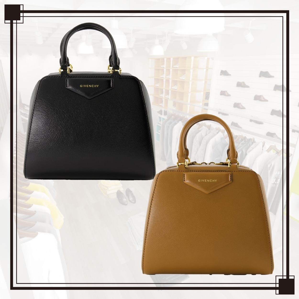 GIVENCHY(ジバンシィ) アンティゴナ キューブ ミニバッグ