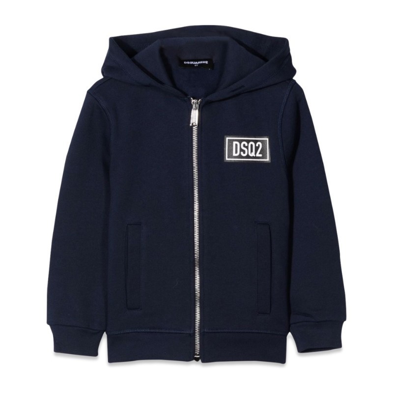 キッズアウター D SQUARED2 FW21 RELAX FELPA (DQ0540K D001HDQ875)