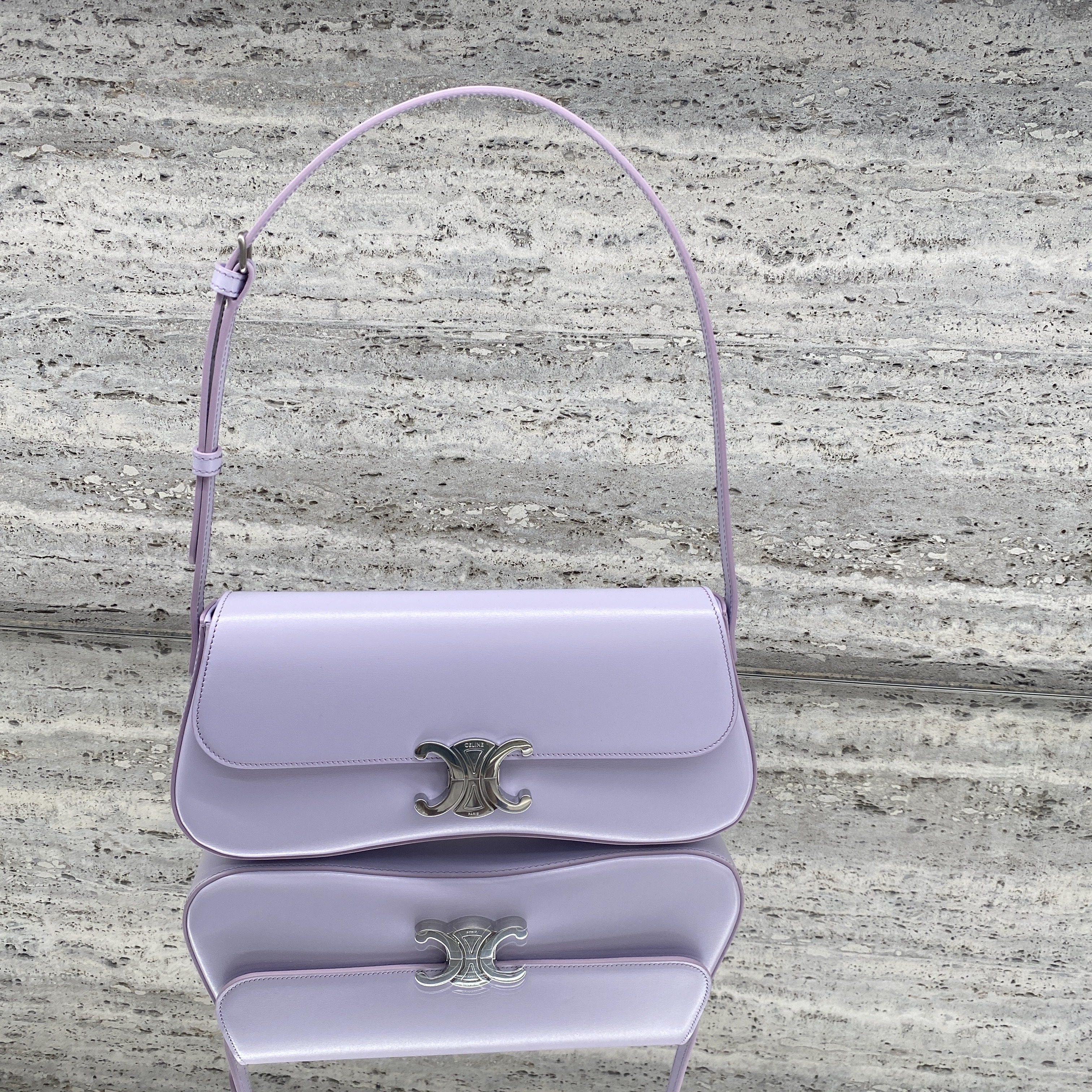 CELINE☆ミディアム ローラバッグ ライトラベンダー