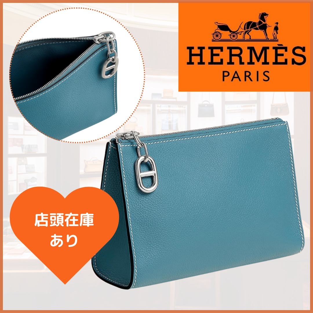 【入手困難◆】HERMES Zipengo ジップアンゴー ポーチ PM