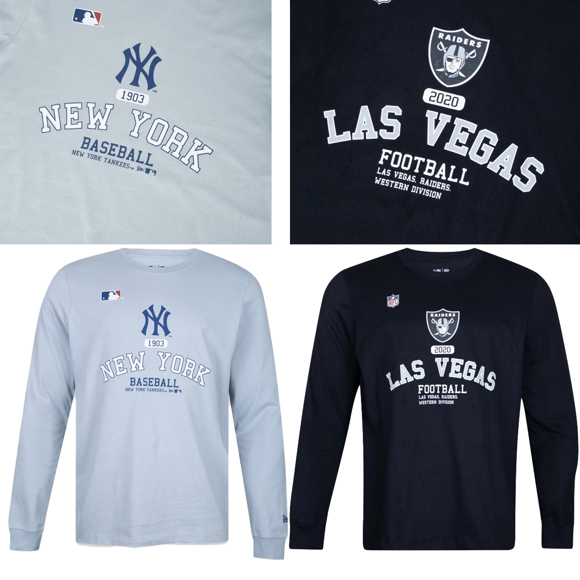 NEW ERA(ニューエラ)・Club House 長袖 Tシャツ 追跡有