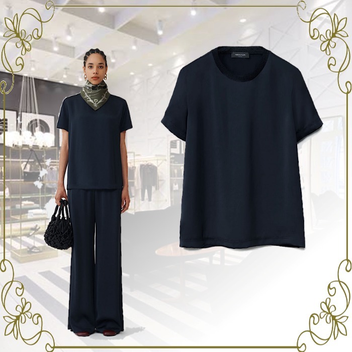 【★完売必至★】fabiana filippi ☆ ビスコースサテントップ