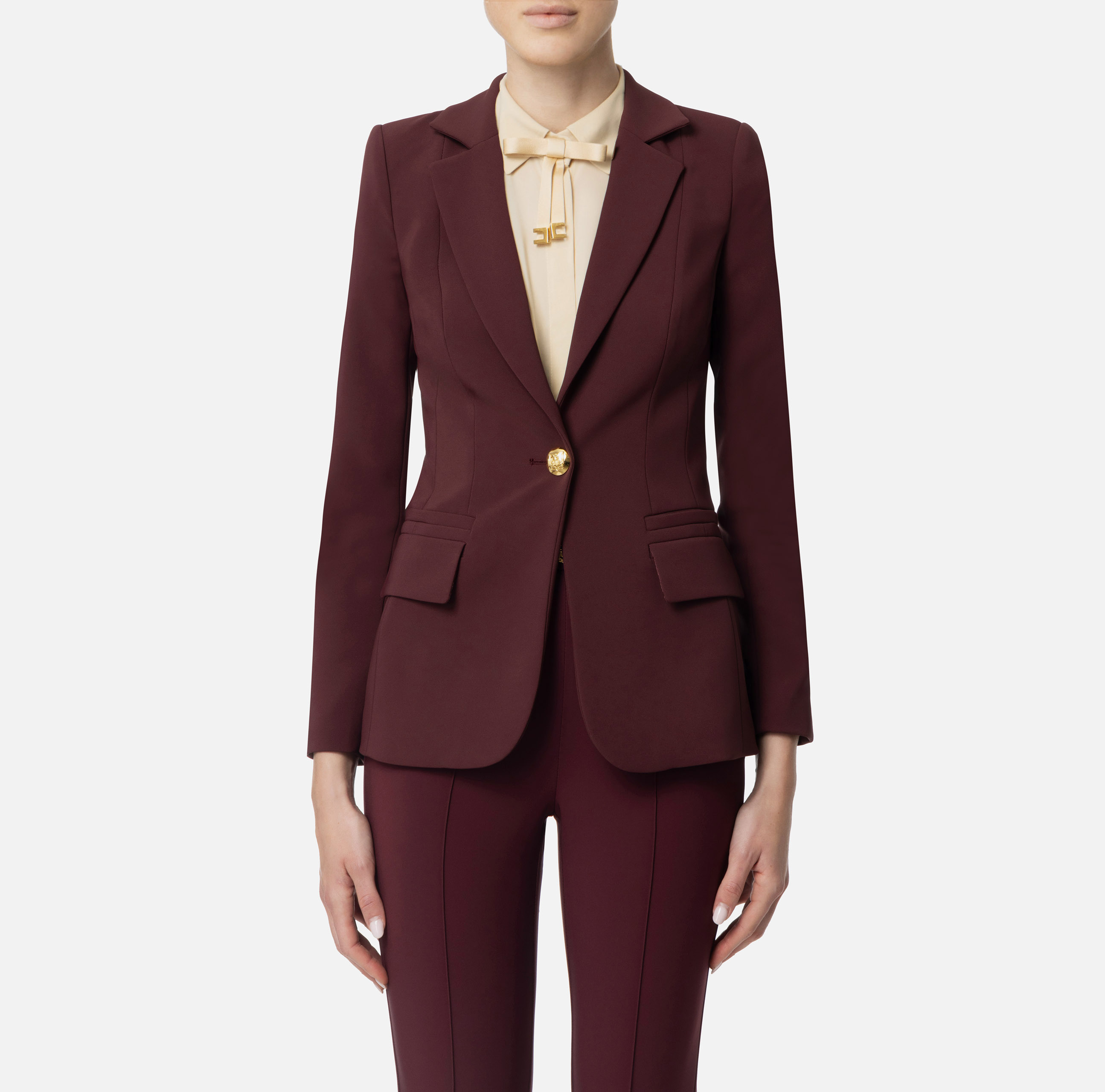 《スタイリッシュな逸品》【ELISABETTA FRANCHI】ジャケット