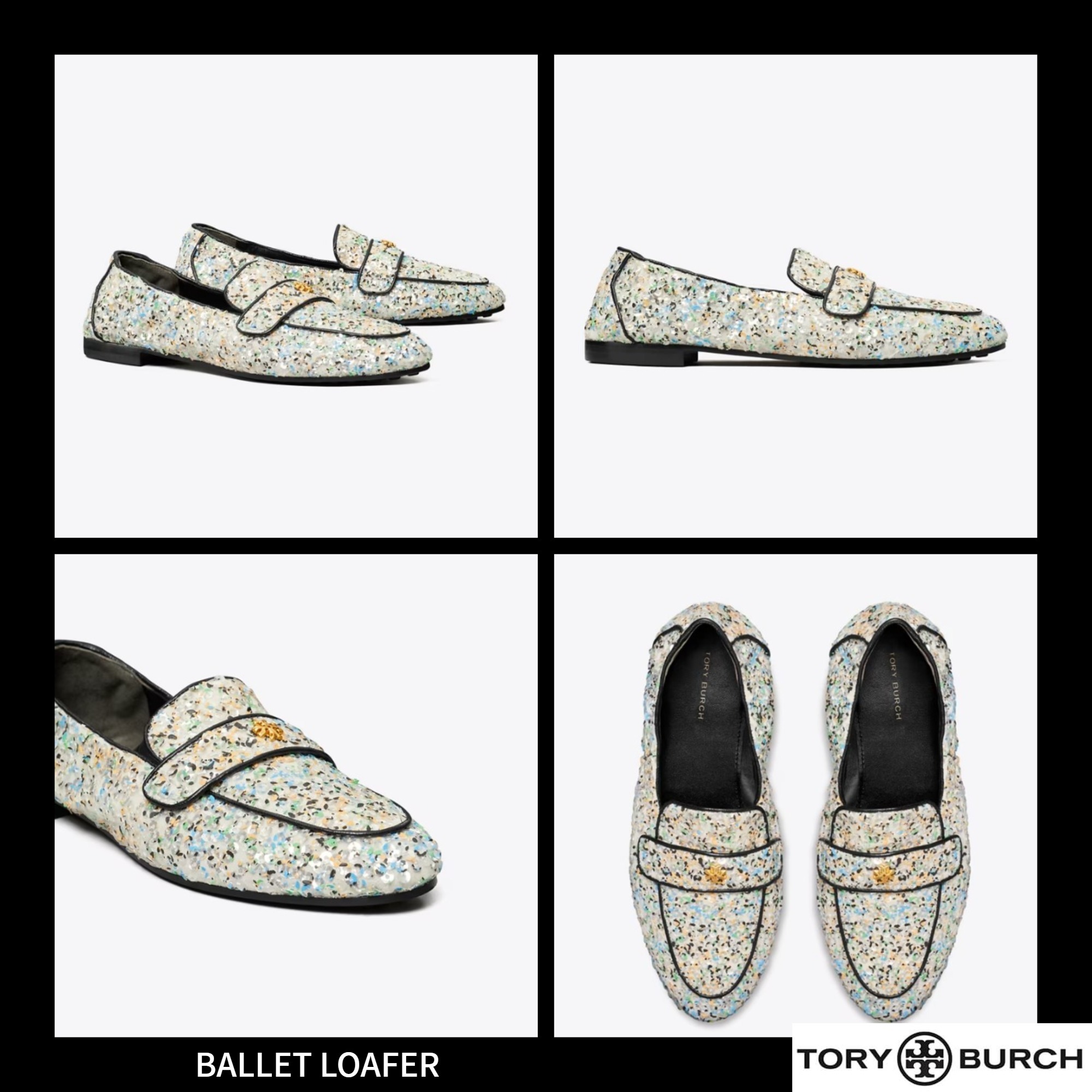 レザーローファーシューズ送料&関税込み★TB★BALLET LOAFER★