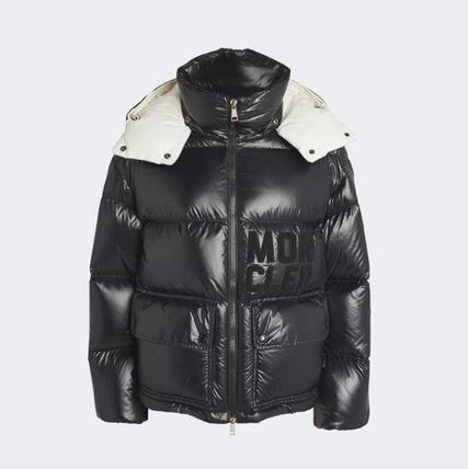 MONCLER ABBAYE ショートダウンジャケット ブラック MONCLER ABBAYE(モンクレール アバイエ) アウター(レディース
