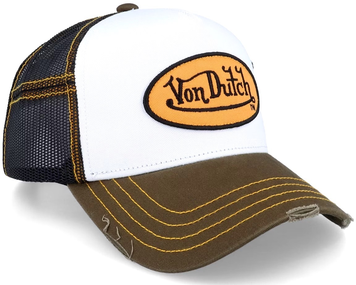 【Von Dutch】 ボンダッチ YellowTrucker ユニセックスキャップ