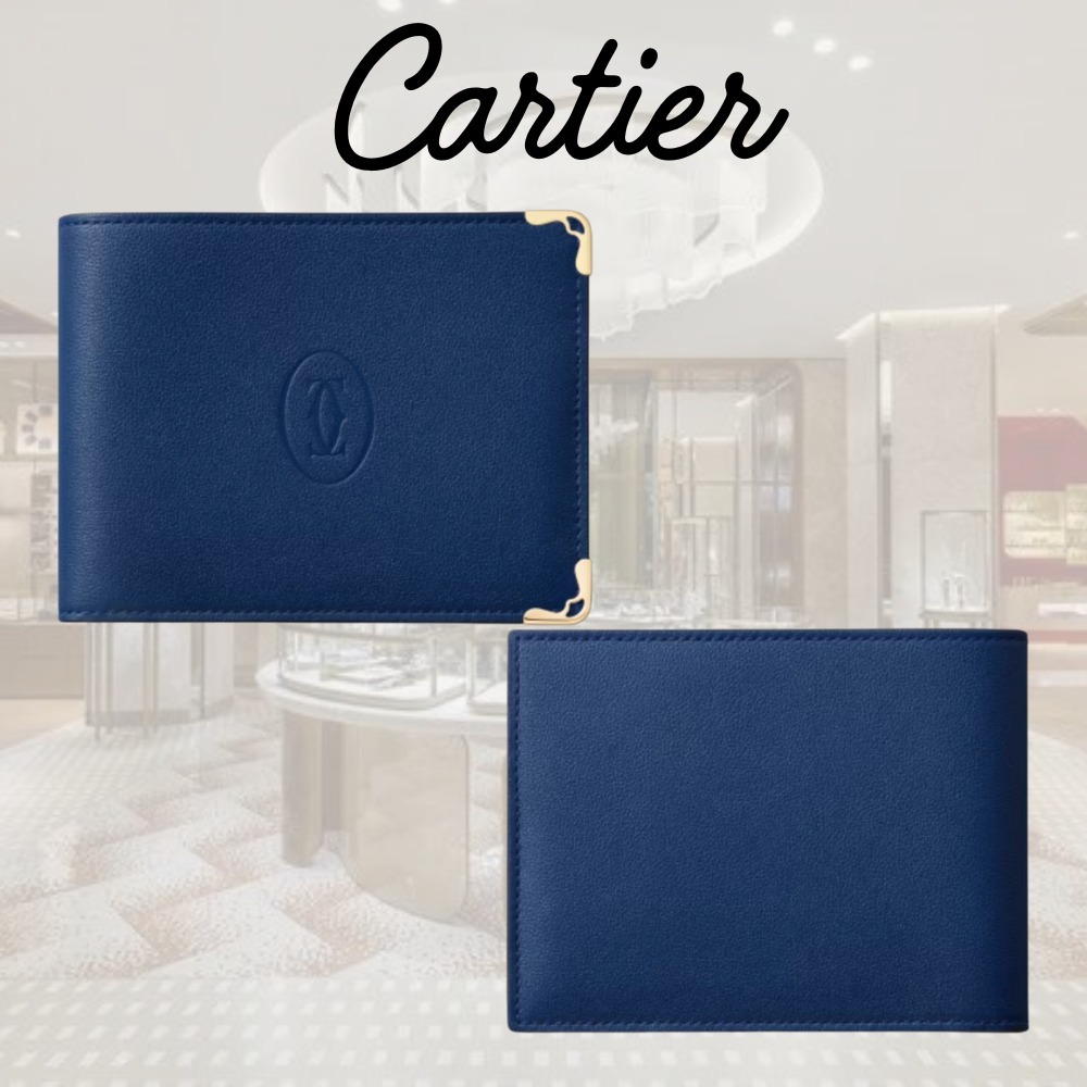 【CARTIER】マスト ドゥ カルティエ 二つ折りウォレット